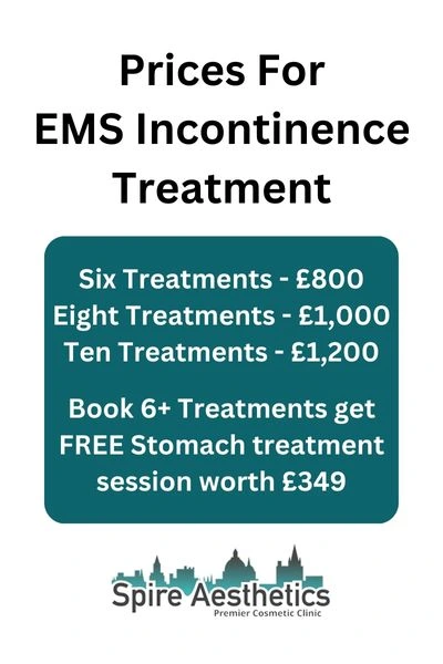 EMS Incontinence Treatment Prices Accrington
